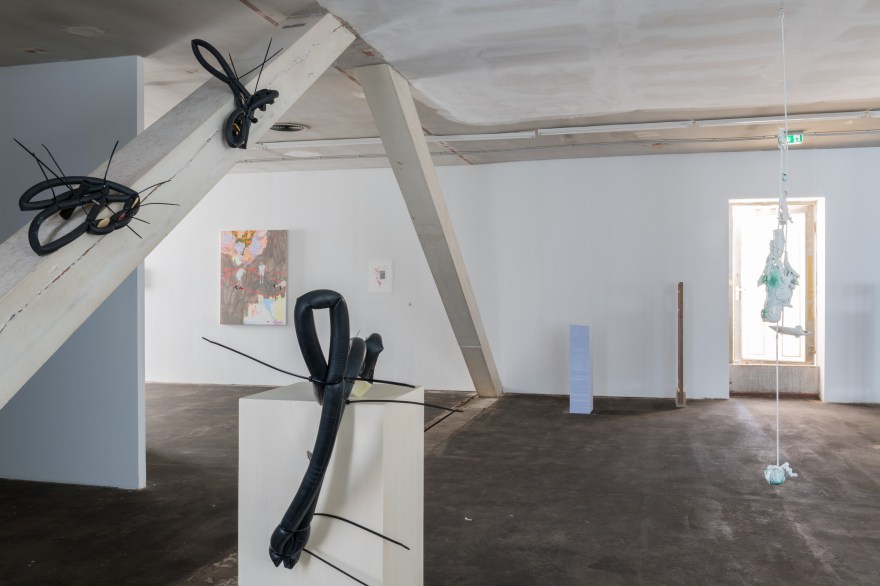 Renate Hampke Pneuma-tacs Nr. 2, 2016: Untitled 1, 2016: Untitled 2, 2016 : Tommy Camerno Andromeda Drape Crew Neck, 2019 : Samantha Bohatsch She Said, 2018 : Zoe Leonard I Want A President, 1992 : Yein Lee Being-lichens, 2019